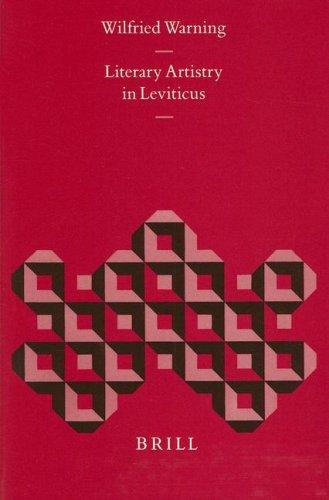 Cover for Literary artistry in Leviticus