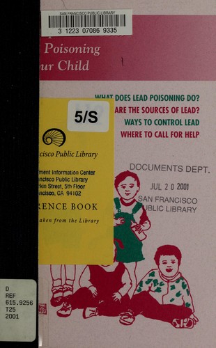 Cover for 10 steps to prevent lead poisoning in your child.