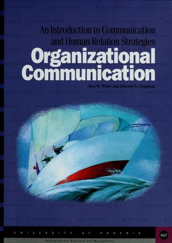 Cover for Organizational communication