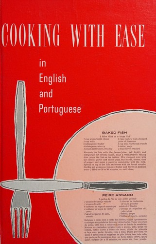 Cover for Cooking with Ease in English and Portuguese
