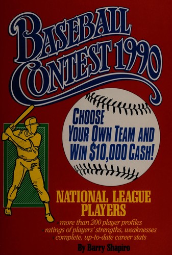 Cover for Baseball contest 1990