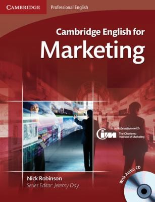 Cover for Cambridge English For Marketing Students Book