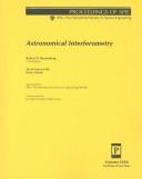 Cover for Astronomical interferometry
