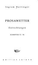 Cover for Prosawetter