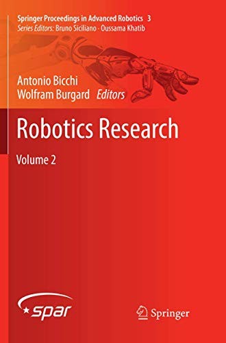 Cover for Robotics Research