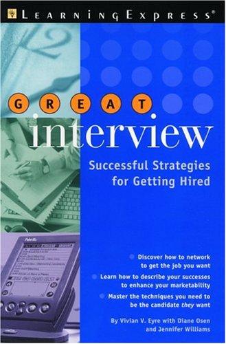Cover for Great Interview! (You're Hired! (Learning Express))