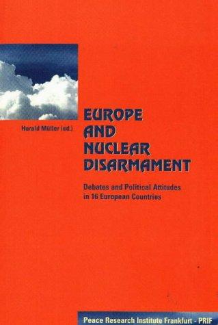 Cover for Europe and Nuclear Disarmament