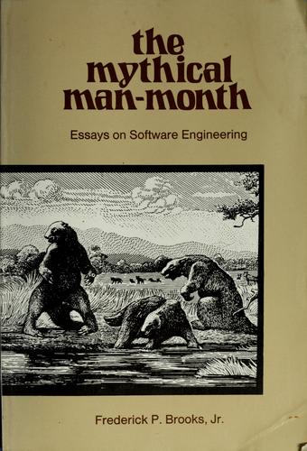Cover for The mythical man-month