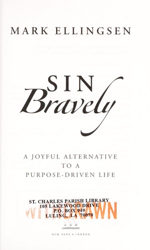 Cover for Sin bravely