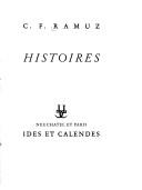 Cover for Histoires (Literature: Pergamine)