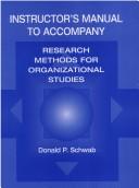 Cover for Research Methods Inst.Manual/Disk