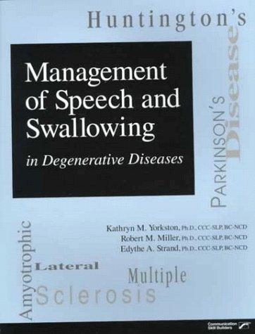 Cover for Management of Speech and Swallowing in Degenerative Diseases