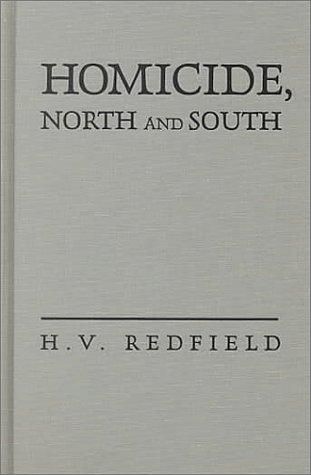 Cover for Homicide, North and South