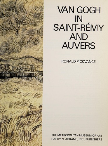 Cover for Van Gogh in Saint-Rémy and Auvers