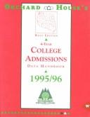 Cover for Orchard House's 4-Year College Admissions Data Handbook 1995/96