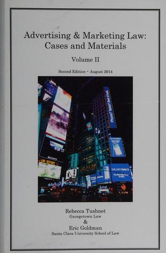 Cover for Advertising & marketing law