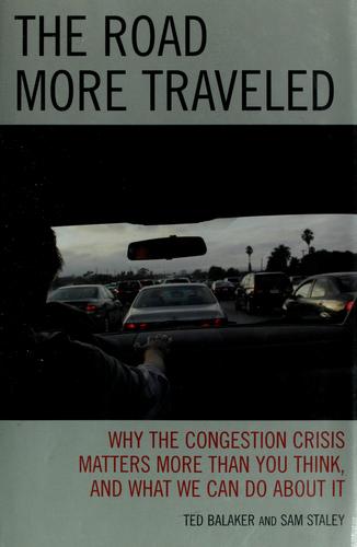 Cover for The road more traveled
