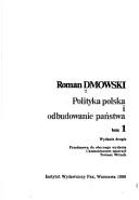 Cover for Polityka polska i odbudowanie państwa