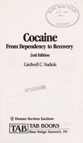 Cover for Cocaine