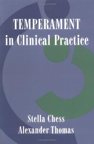 Cover for Temperament in Clinical Practice