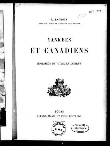 Cover for Yankees et Canadiens