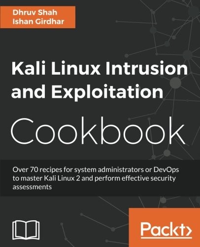 Cover for Kali Linux Intrusion and Exploitation Cookbook
