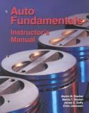 Cover for Auto Fundamentals (Instructor's Manual)