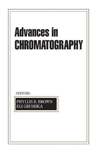 Cover for Advances in Chromatography