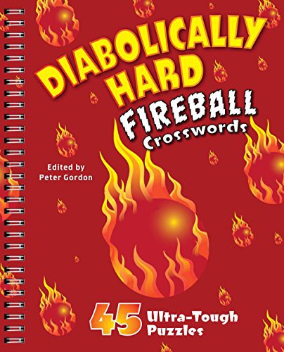 Cover for Diabolically Hard Fireball Crosswords
