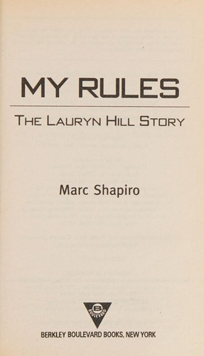 Cover for My rules