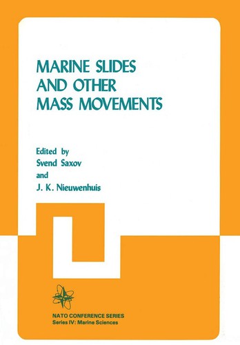 Cover for Marine slides and other mass movements