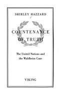 Cover for Countenance of truth
