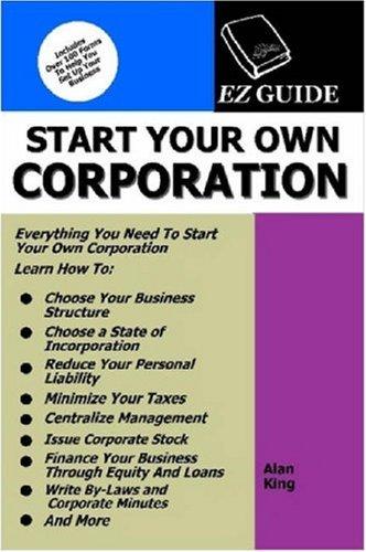 Cover for Start Your Own Corporation