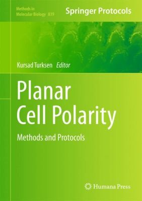 Cover for Planar Cell Polarity Methods And Protocols