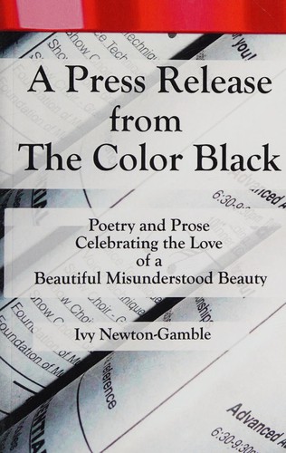 Cover for A press release from the color black