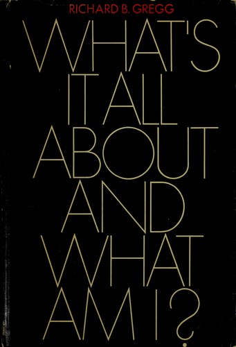 Cover for What's it all about and what am I?
