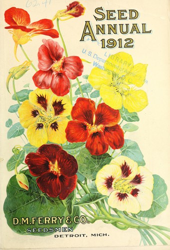 Cover for Seed annual 1912