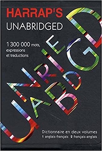 Cover for Harrap's New Standard French and English Dictionary