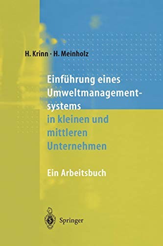 Cover for Einführung eines Umweltmanagementsystems in kleinen und mittleren Unternehmen