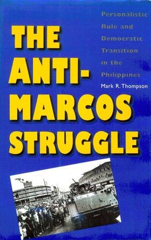 Cover for The anti-Marcos struggle