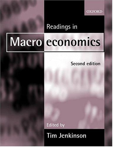 Cover for Readings in Macroeconomics