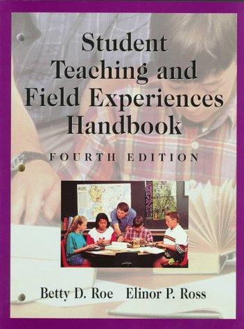 Cover for Student teaching and field experiences handbook