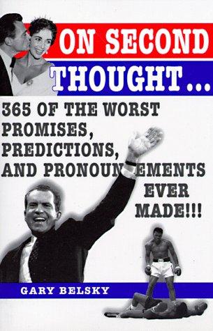 Cover for On second thought