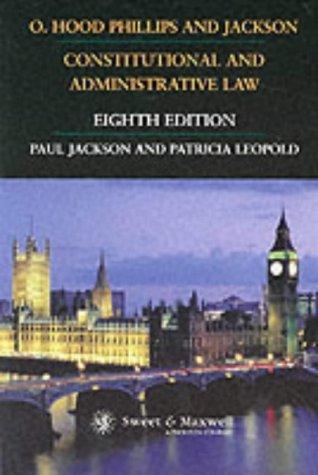 Cover for O. Hood Phillips & Jackson