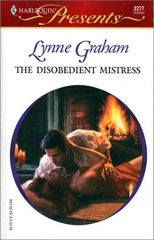 Cover for The Disobedient Mistress  (Sister Brides)