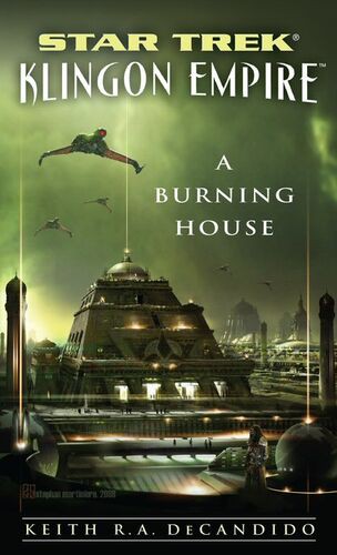 Cover for A Burning House