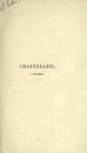 Cover for Chastelard