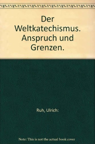 Cover for Der Weltkatechismus