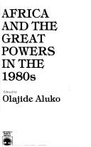 Cover for Africa and the great powers in the 1980s