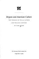 Cover for Bergson and American culture